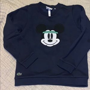 Mickey Mouse x Lacoste Little Boys Sweatshirt Sz 6